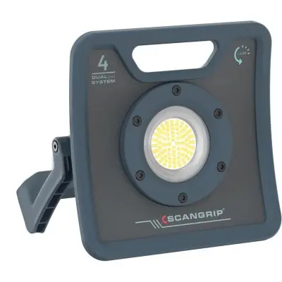 Akční Cena Pracovní svítidlo s duálním napájením NOVA 4K C+R Fore Life 400-4000Lumen Scangrip 36204