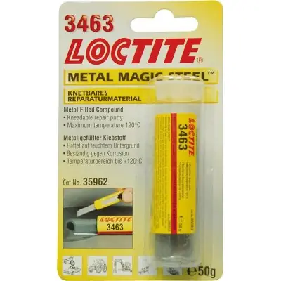 Značkový 2-složkové lepidlo Metal Magic Steel 50g LOCTITE 3463 396913