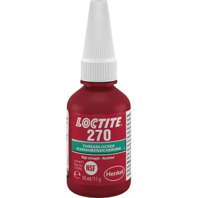 Dokud Zásoby Vydrží Pojistka šroubů LOCTITE 270 láhev 10ml Henkel 1918245