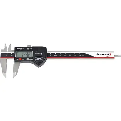 Akční Cena Digitální posuvné měřítko, IP54 s datovým rozhraním 150mm ET FORMAT 4333097025738