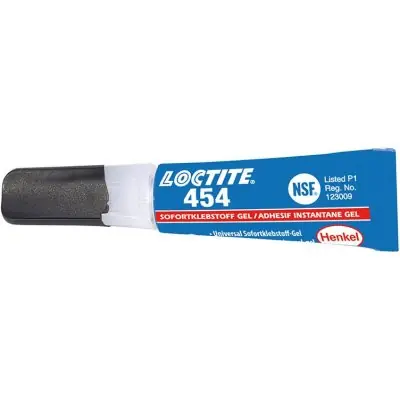 Ověřený Sekundové lepidlo LOCTITE 454 tuba 3g Henkel 195906
