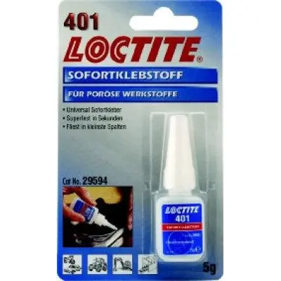 Sekundové lepidlo LOCTITE 401 BO5G DE Henkel 195905 Doprava Zdarma