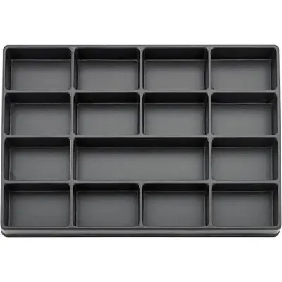 Modul pro nástroje 3/3 prázdný 15 přihrádek plastový FORTIS 4063726010292 Top Prodej