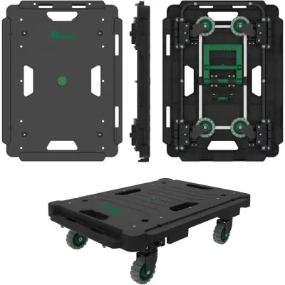 Univerzální transportní vozík 600x450mm, 137Kg Plast 77 mm bez rukojeti FORTIS 4063726007629 Sleva