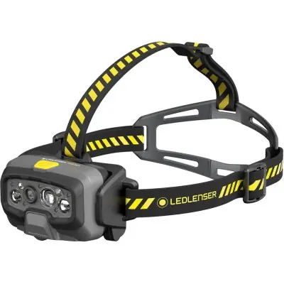 Čelová svítilna s akumulátorem HF8R Work Yellow 20-1600 lumenů Ledlenser 502802 Autentický