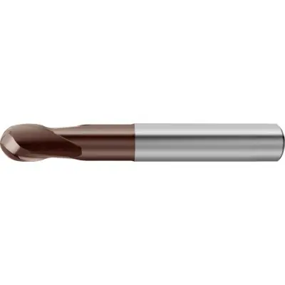 Značkový Rádiusová fréza z masivn. tvrdokovu 4,0mm Z2 Perrox typ H v.n. krátká G-Mold 65 B GÜHRING 9068320040000