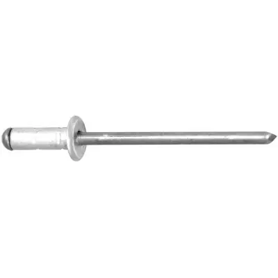 Vícerozsahový trhací nýt Hliník/ocel, plochá kulatá hlava 4,0 x 13 mm Goebel MAFS4013 Bezpečná Platba
