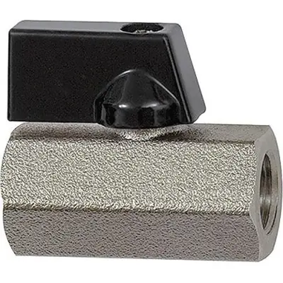 Speciální Cena Mini kulový kohout valve line Křídlová rukojeť, IG/IG G 3/8", PN 10, mosaz RIEGLER 132381