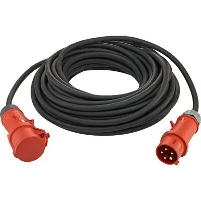 Prodlužovací kabel CEE 25 m H07RN-F5G4,0 32A IP44 s obracečem fáze Mennekes Althoff 061825p Sleva