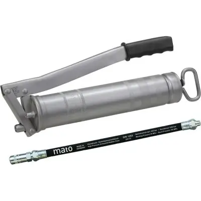 Celokovový mazací lis E500 s hadicí M10x1 400g kartuše /500g volně MATO 3042301 Nejlepší Cena