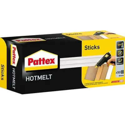 Finální Výprodej Patrony s lepidlem do tavné pistole Pattex, vysoká pevnost, průhledné balení 1kg Henkel PTK1