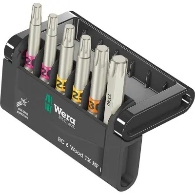 Sada bitů Bit-Check 6 Wood TX HF 1 Wera 5056470001 Sezónní Sleva