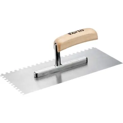 Nová Kolekce Zednicka lzice zoubkovana 280x130mm 6x 6mm FORTIS