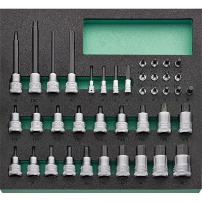 Modul s nářadím 2/3 šroubovákové hlavice TCS 11 821/40 Stahlwille Doprava Zdarma