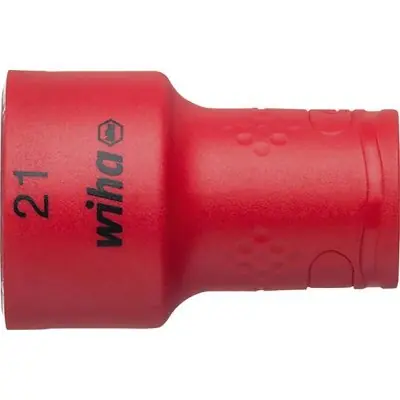 Nástrčný klíč VDE 6-hranný 3/8" 21 mm Wiha Akční Cena