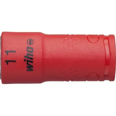 Vrácení Zdarma Nástrčný klíč VDE 6-hranný 1/4" 11 mm Wiha