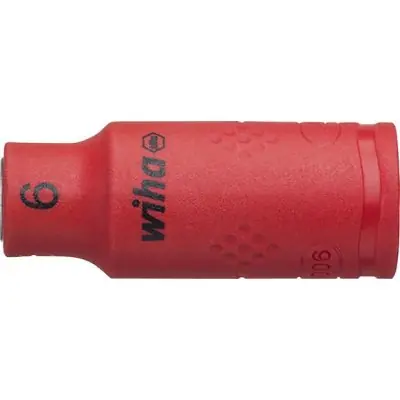 Nástrčný klíč VDE 6-hranný 1/4" 6 mm Wiha Sleva