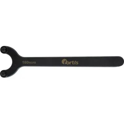 Oblíbený Klíč na kruhové matice se dvěma otvory 5x180 mm rovný Fortis
