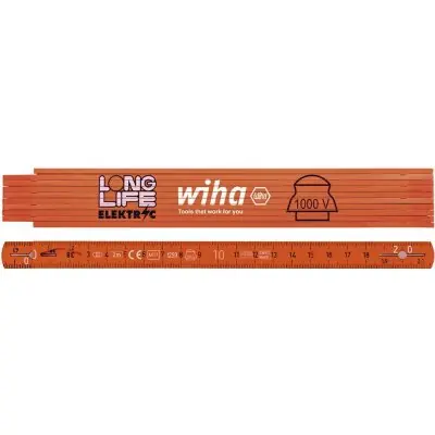 Skládací metr Longlife electric 2m Wiha Must-Have