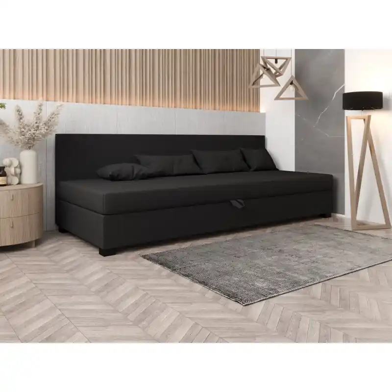 Akční Nabídka Čalouněná postel 90x195 HEIDI BIZ 2 - šedá