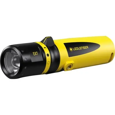 Kapesní svítilna EX7 pro prostředí s nebezpečím výbuchu zóna 1 Yellow Box Ledlenser 500836 Nejprodávanější