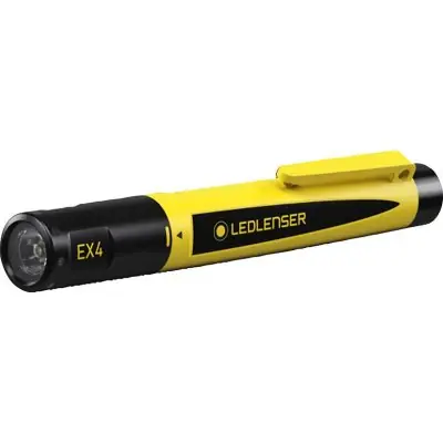 Zlevněný Kapesní svítilna EX4 pro prostředí s nebezpečím výbuchu zóna 1 Yellow Box Ledlenser 500682