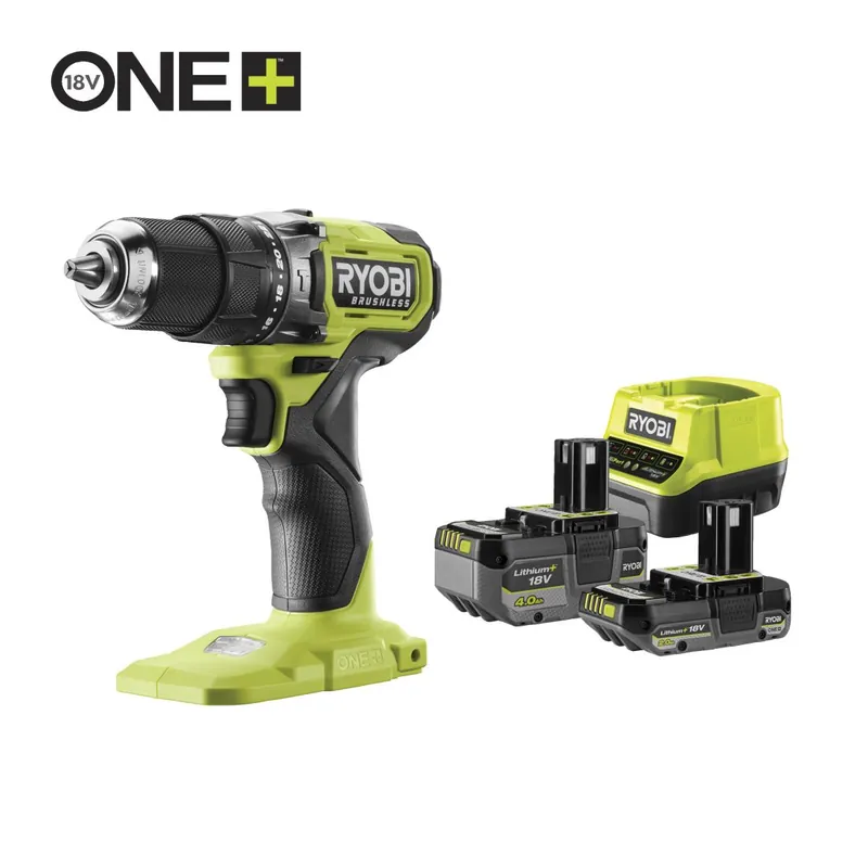 18V ONE+™ Bezuhlíková příklepová vrtačka (4,0Ah, 2,0Ah) RPD18BL1-2C42S Víkendová Akce