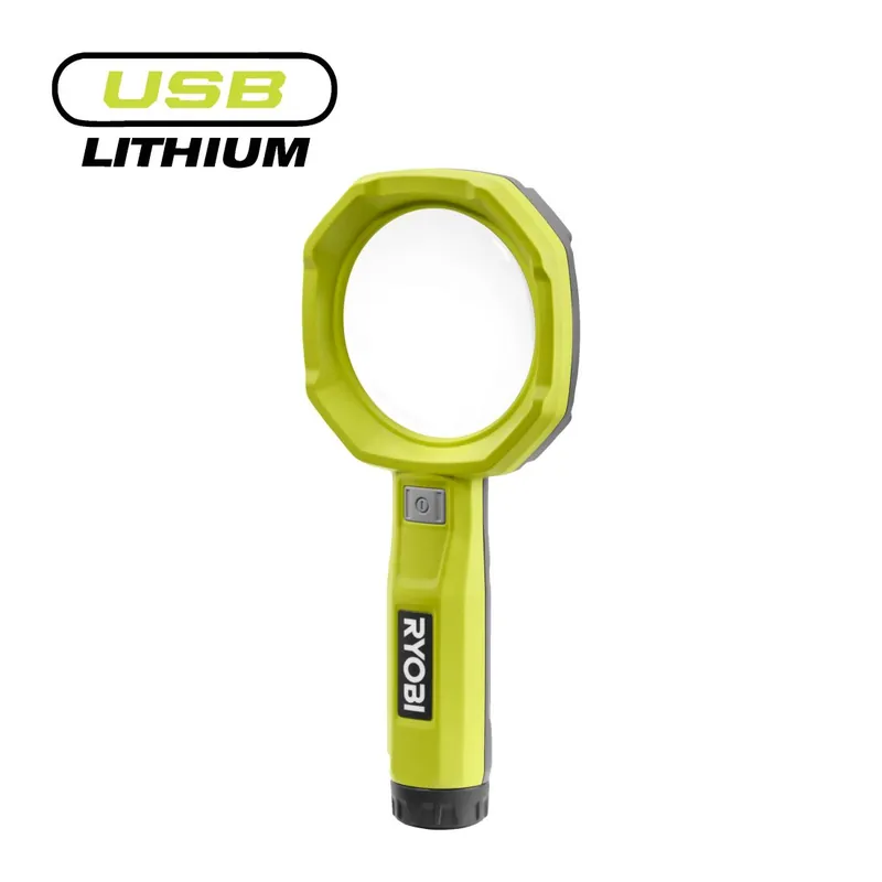 4V Akumulátorové zvětšovací světlo USB Lithium RML4-0 Akce