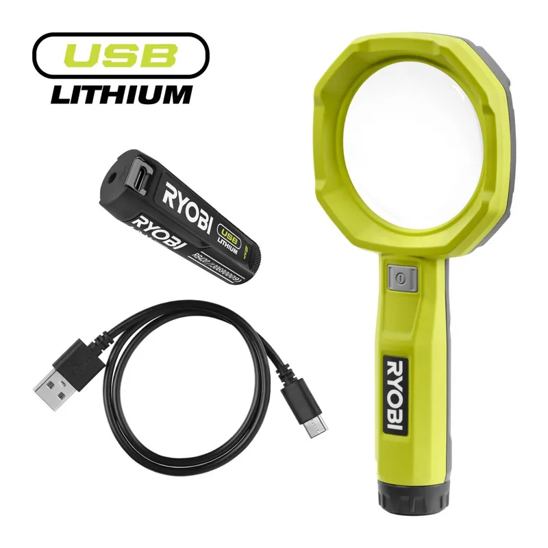 4V Akumulátorové zvětšovací světlo USB Lithium (1 x 2,0Ah) RML4-120G Must-Have