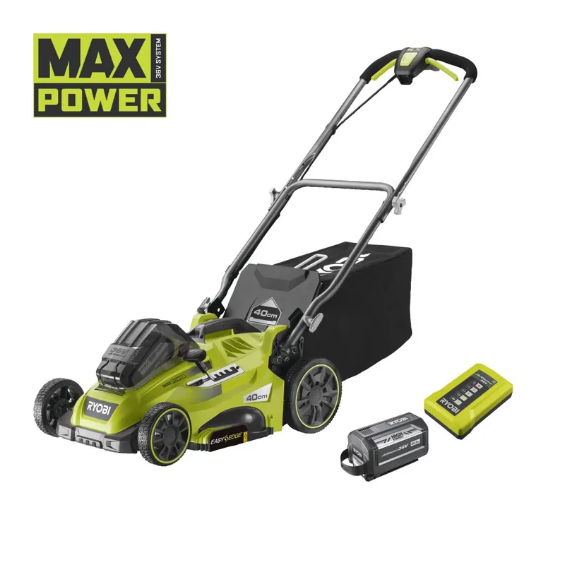 36V Akumulátorová travní sekačka s Power Assist, šířka záběru 40cm (1x 6.0Ah) RLM36X41H60PG Víkendová Akce