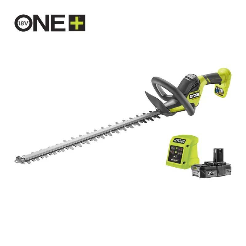 18V Akumulátorový plotostřih, délka lišty 55cm (1x2.0Ah) RY18HT55A-120 Koupit Online