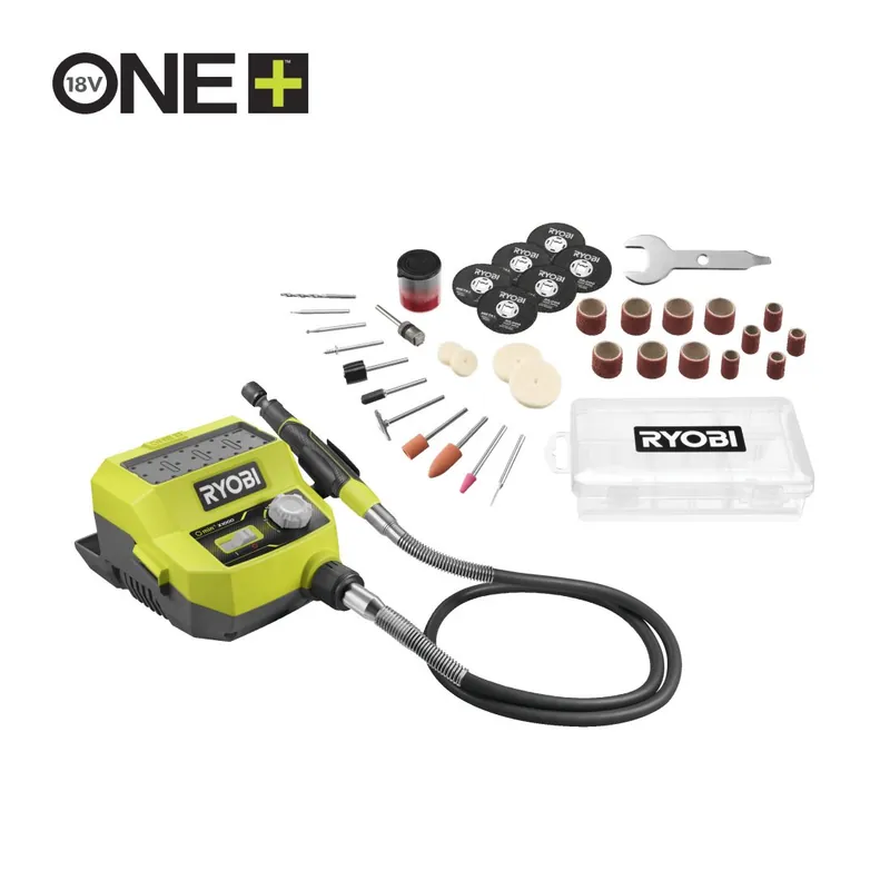 18V ONE+™ Akumulátorová minibruska + 35ks příslušenství RRTS18-0A35 Přímo Od Výrobce