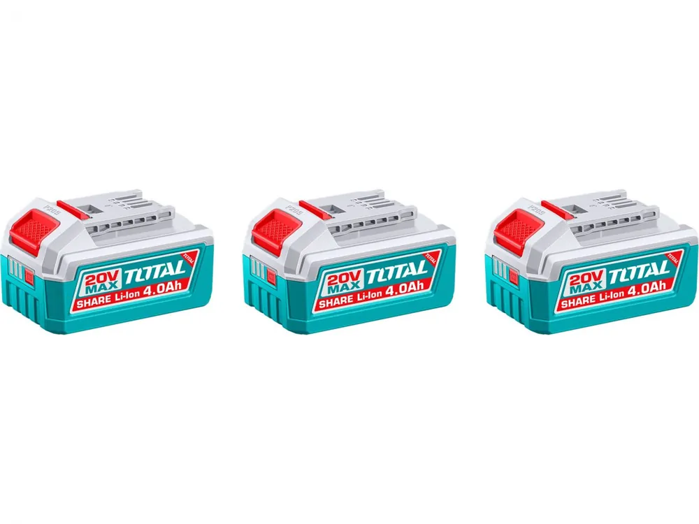 Výprodej Sada baterií, 20V Li-ion, 4000mAh, industrial