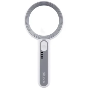 Vrácení Zdarma Lupa se světlem, 6×, 12× zvětšení, USB nabíjení