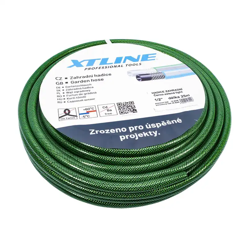 Značkový XTLINE Hadice zahradní light | 1/2" 25 m
