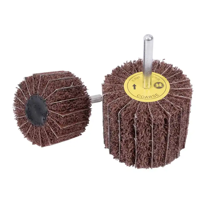ABRASIVES Kotouč brusný vliesový lamelový na stopce | 40x20x6 mm, zr. 80, coarse Levný