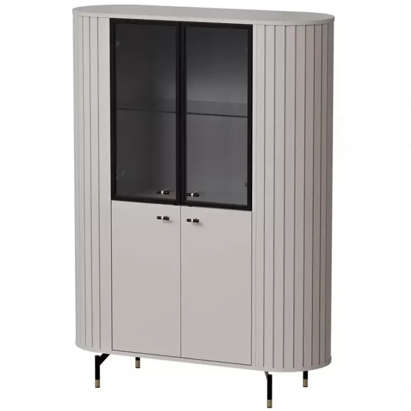 Vrácení Zdarma Vysoká vitrína APEX - kašmír