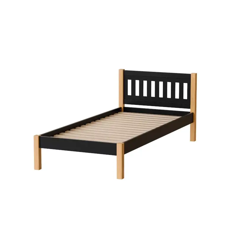 Jednolůžková postel 90x200 MAXTON - dub / černá Objednat Nyní