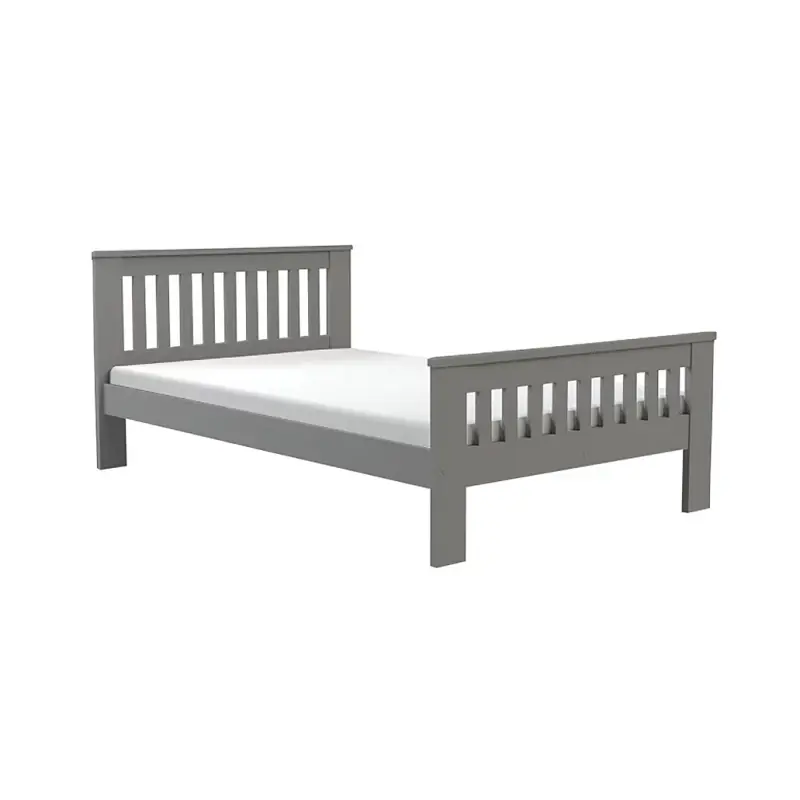Výhodná Nabídka Jednolůžková dřevěná postel 120x200 MEBANE - antracit