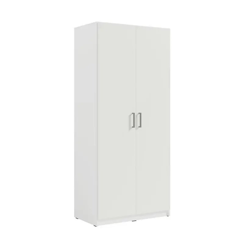 Tovární Cena Šatní skříň 91 cm CERETE 2 - bílá