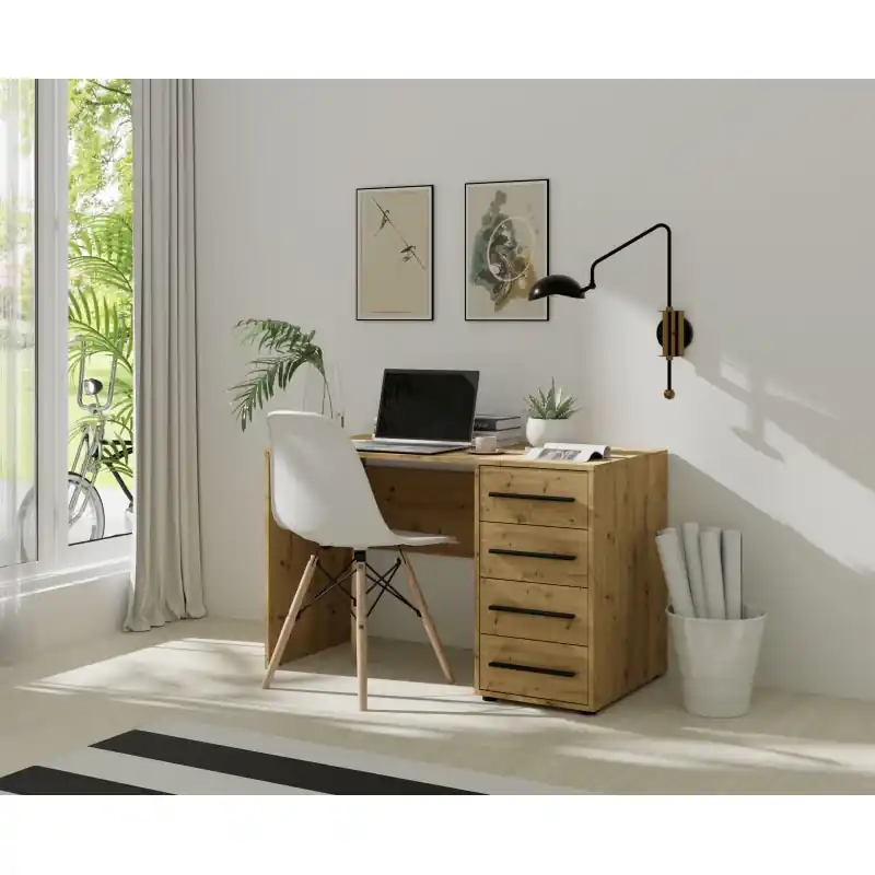 Sezónní Sleva Psací stůl ANDELINA - dub artisan