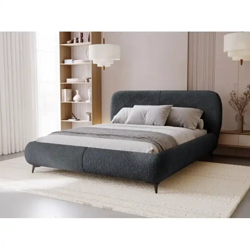 Aktuální Postel s úložným prostorem 160x200 VLADA - antracitová