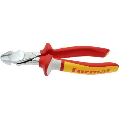 Autentický Silové boční štípací kleště VDE chromovaná hlava 180 mm FORMAT