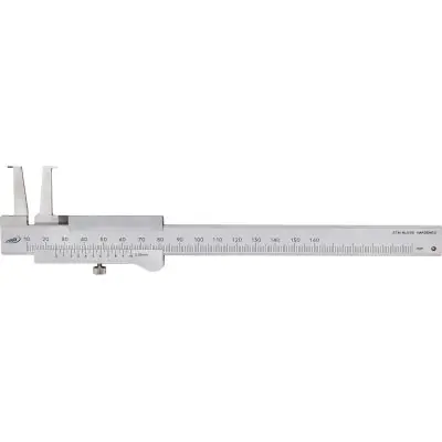 Posuvné měřítko na drážky 20-160mm Helios-Preisser 0258502 Horká Nabídka