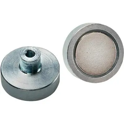 Bezpečná Platba Magnetický plochý chapač NdFeB závit 16x4,5/ 11,5mm FORMAT