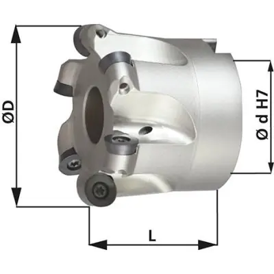 Aktuální Nástrčná fréza Z5 vnitřní chlazení D52x22mm pro typ RD 532-05-052-116