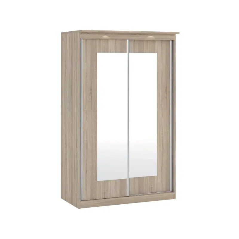 Šatní skříň se zrcadlem 120 cm ODESSA - dub sonoma Kup Teď