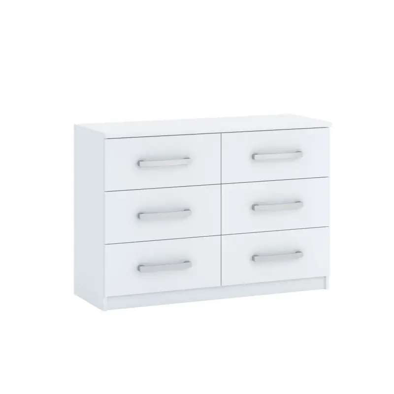 Komoda se šuplíky ODESSA 2 - bílá Must-Have