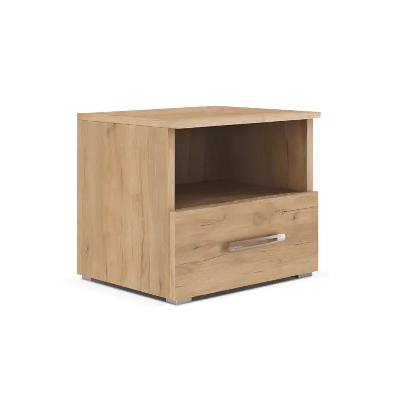 Víkendová Akce Noční stolek PIERE - dub craft zlatý