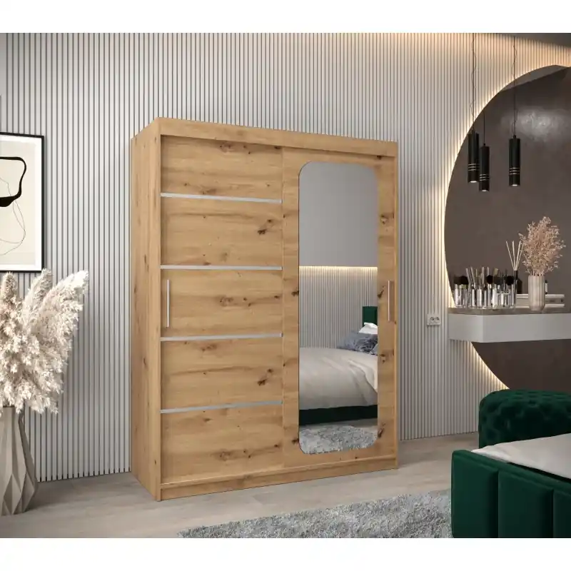 Zrcadlová skříň DONICELA 3 - 150 cm, artisan Super Cena